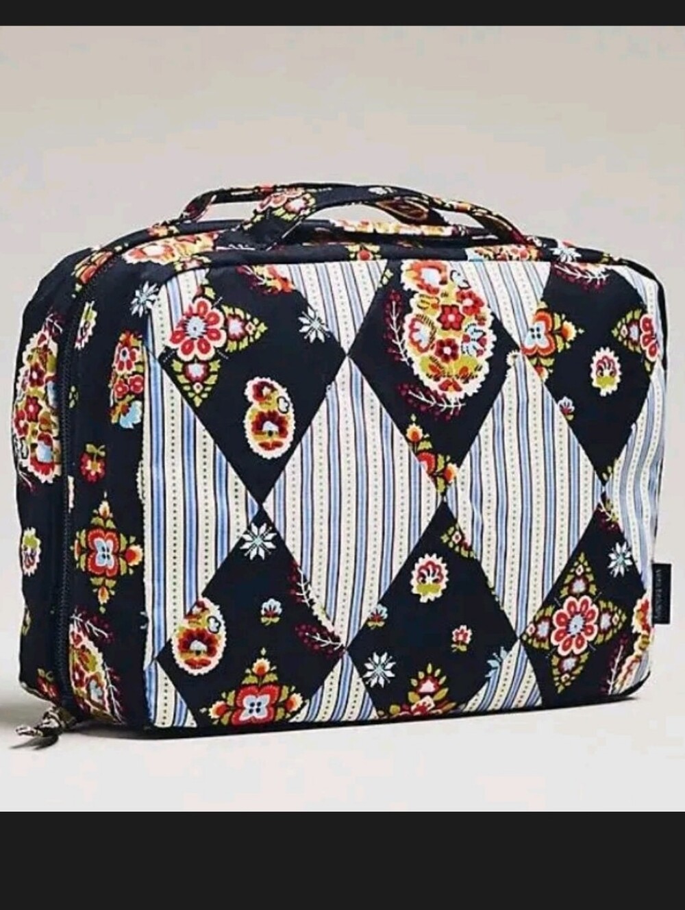 NWOT! Vera Bradley × Anthro,Hanging Travel Organizer,Diamond Patchwork Northstar
